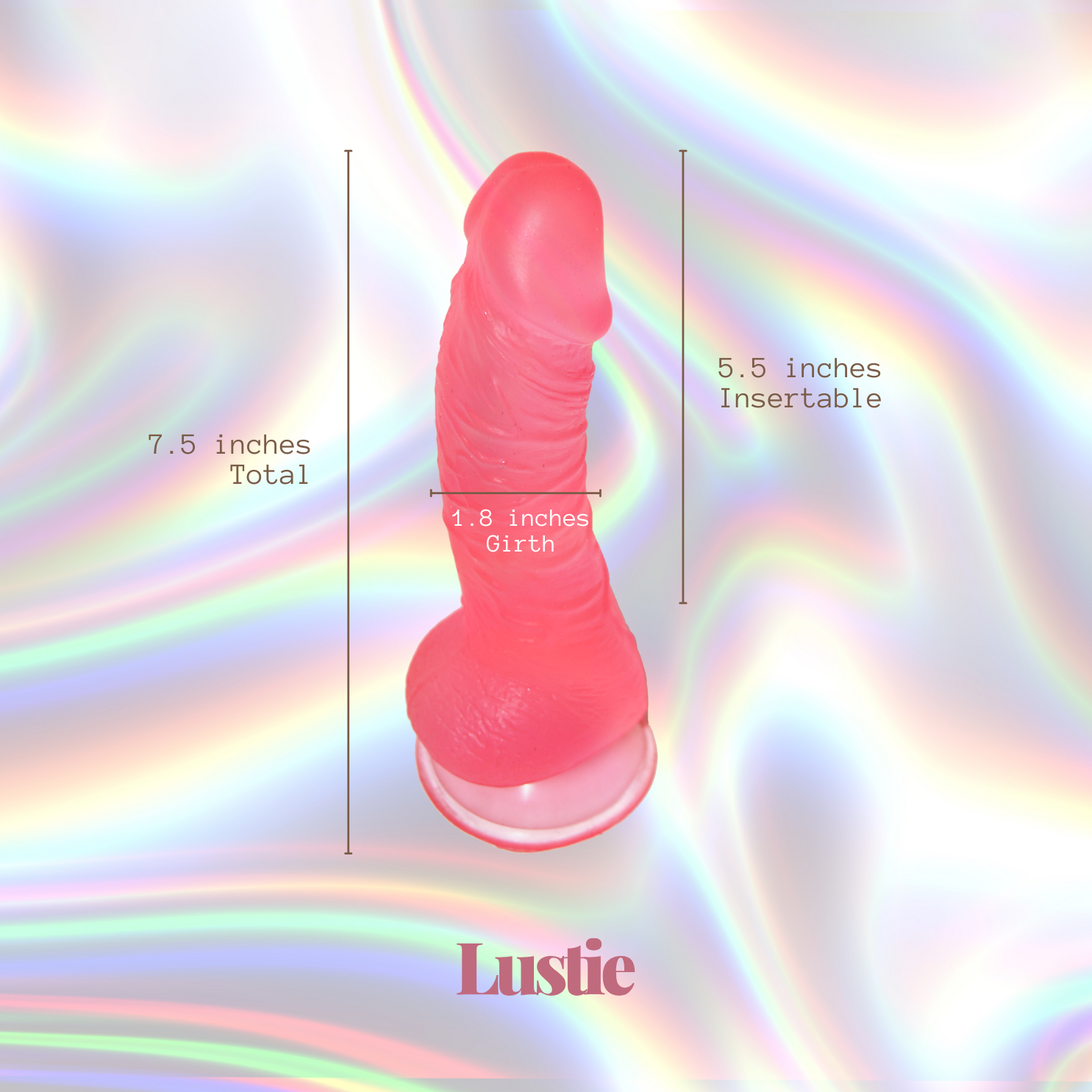Tahlia 7.5" Jelly Dildo with Suction Cup