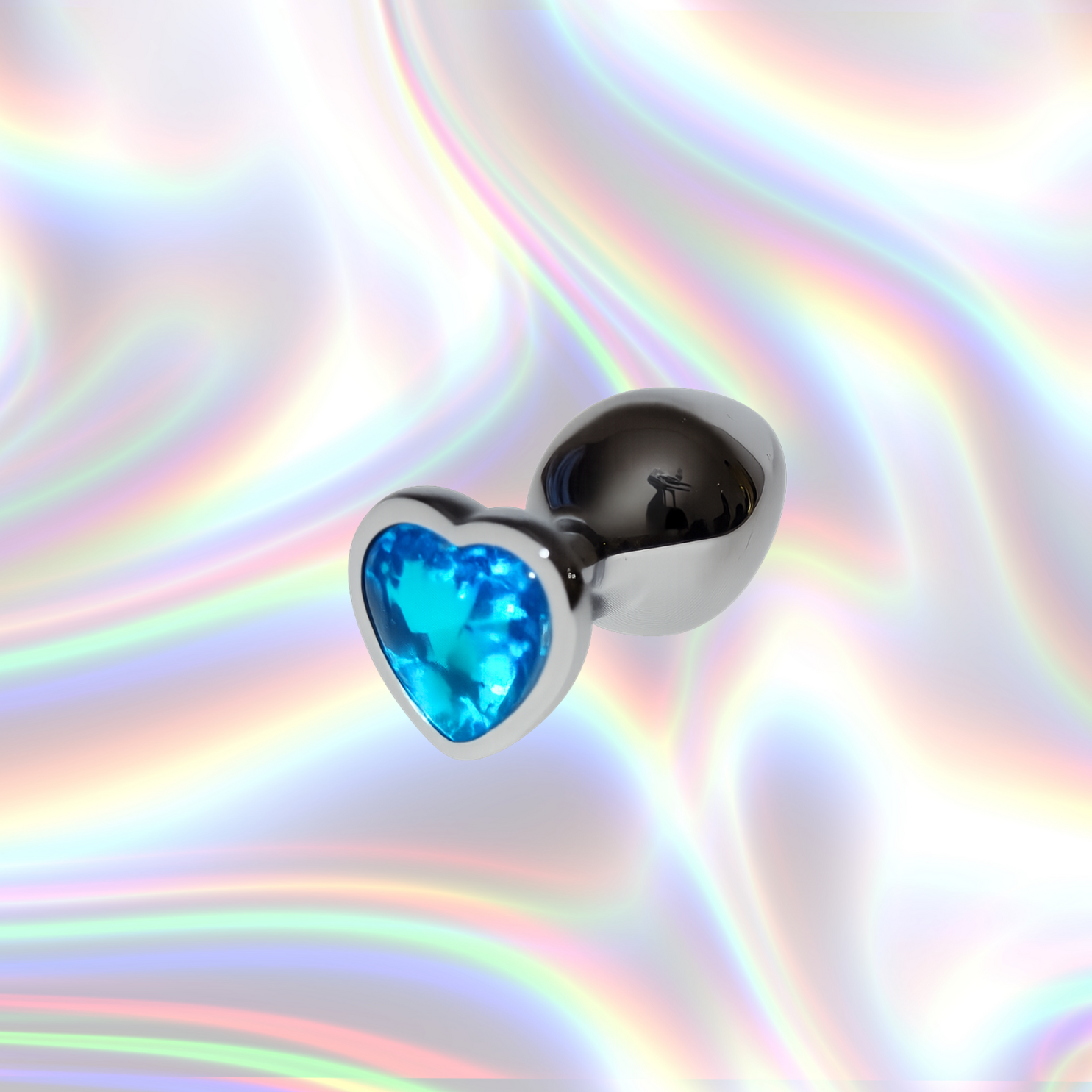 Jasmine Rhinestone Heart Butt Plug